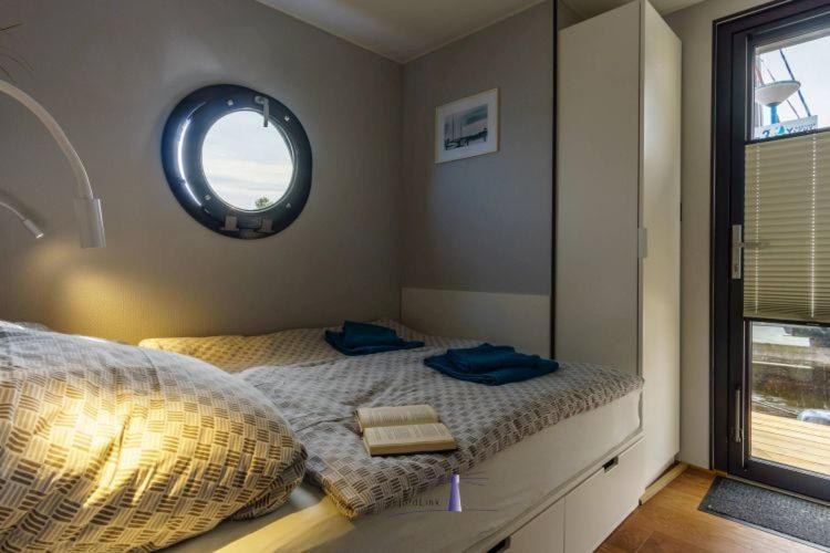 Hausboot Fjord Polaris Mit Biosauna In Барт Екстериор снимка